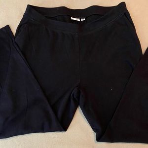 Kim Rogers black knit pants